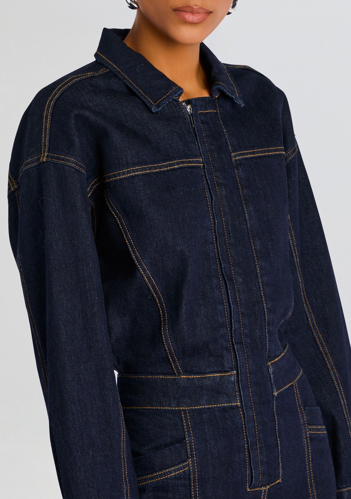 Waverly Jumpsuit by SEROYA in Rinse, product image 2