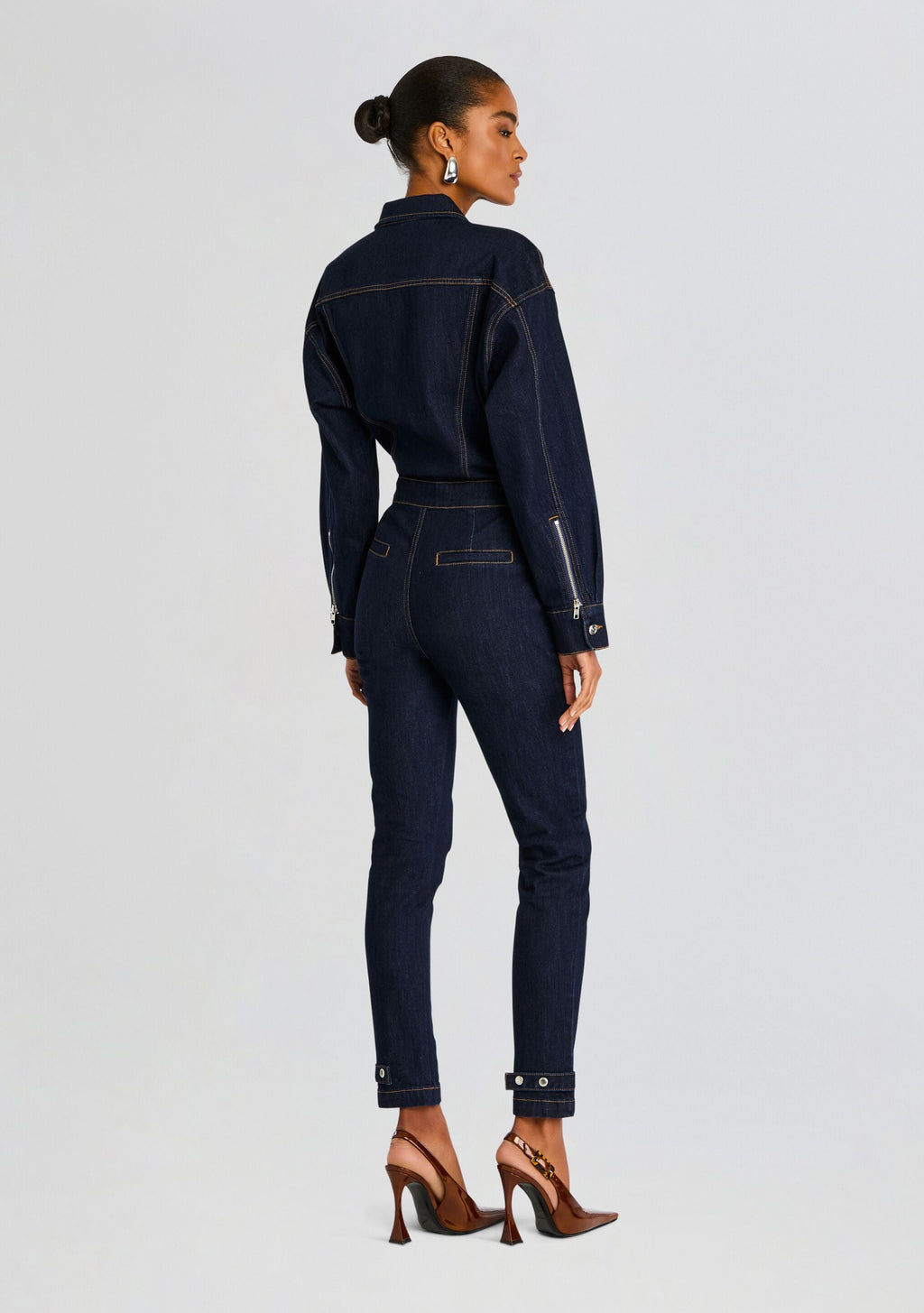 Waverly Jumpsuit by SEROYA in Rinse, product image 4