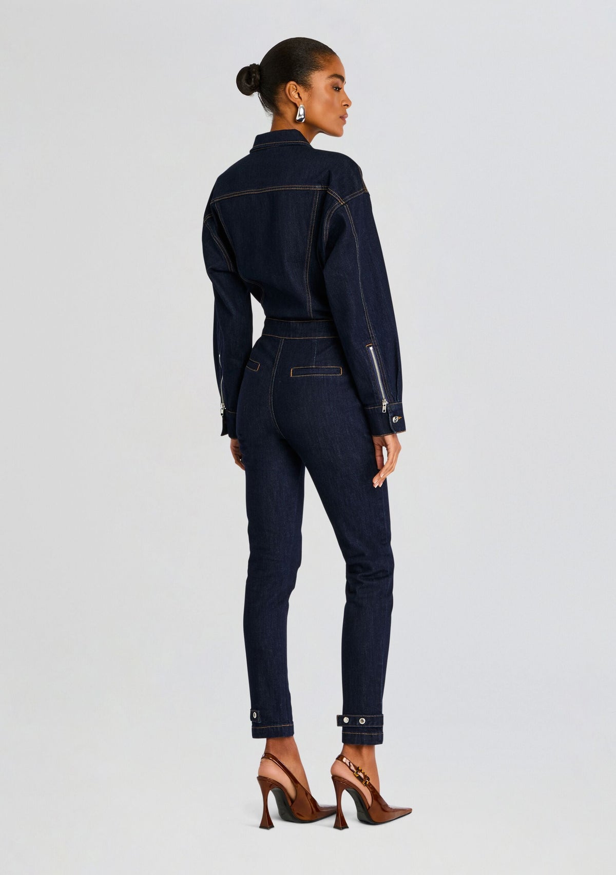 Waverly Jumpsuit by SEROYA in Rinse, product image 4