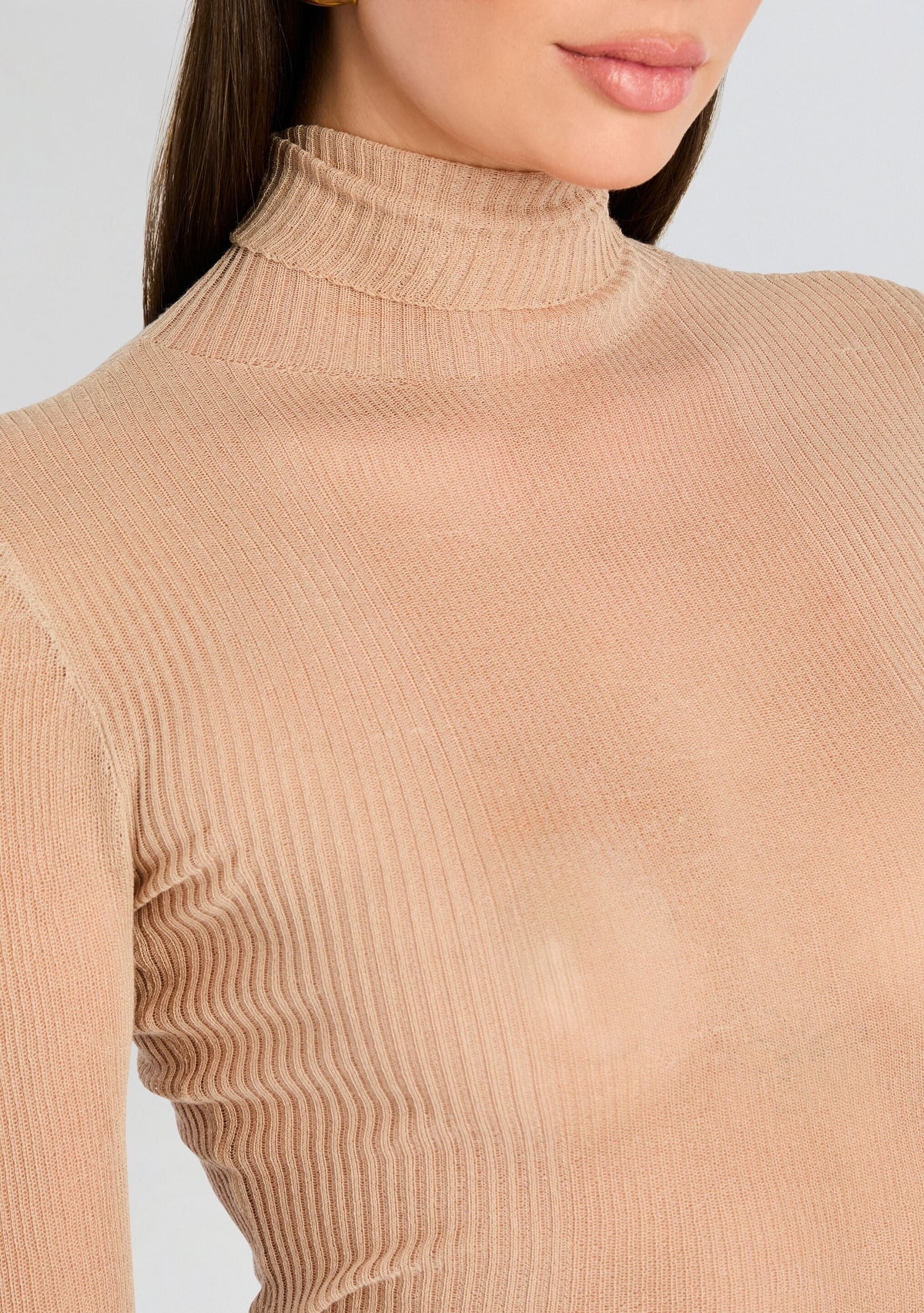 Piper Top by SEROYA in Warm Beige, product image 6