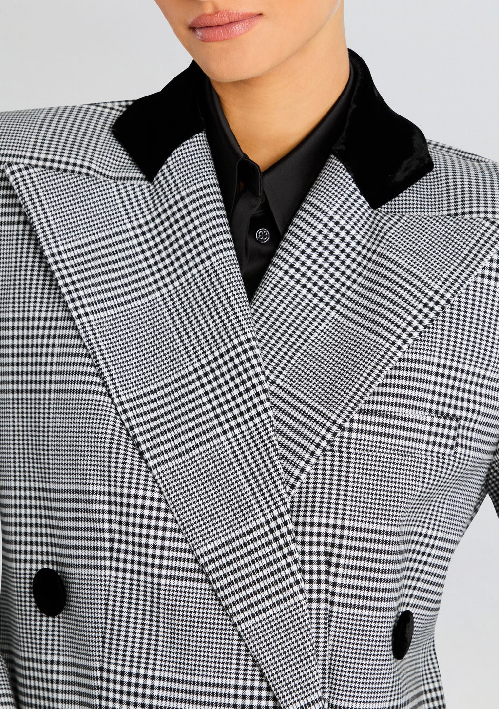 Charlene Coat by retrofête in Black/White, product image 6
