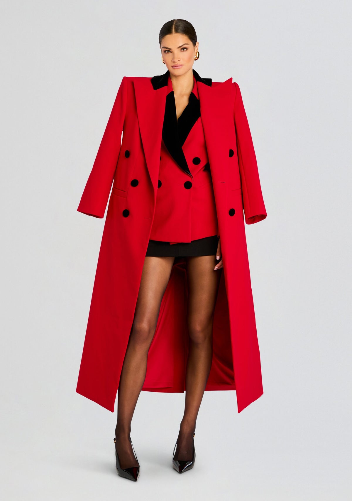 Angelica Blazer by retrofête in Cardinal, product image 6