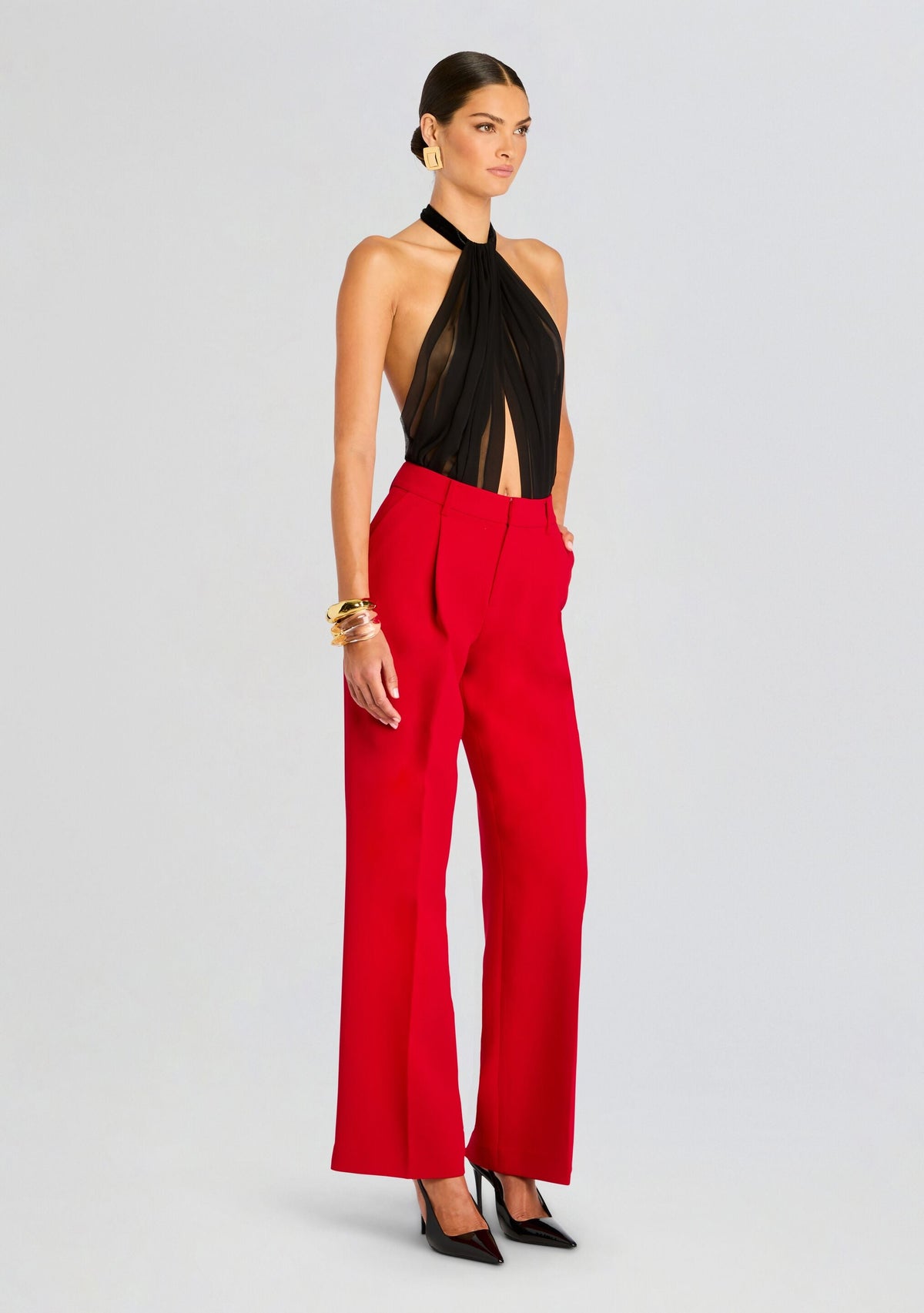 Desi Pant by retrofête in Cardinal, product image 4