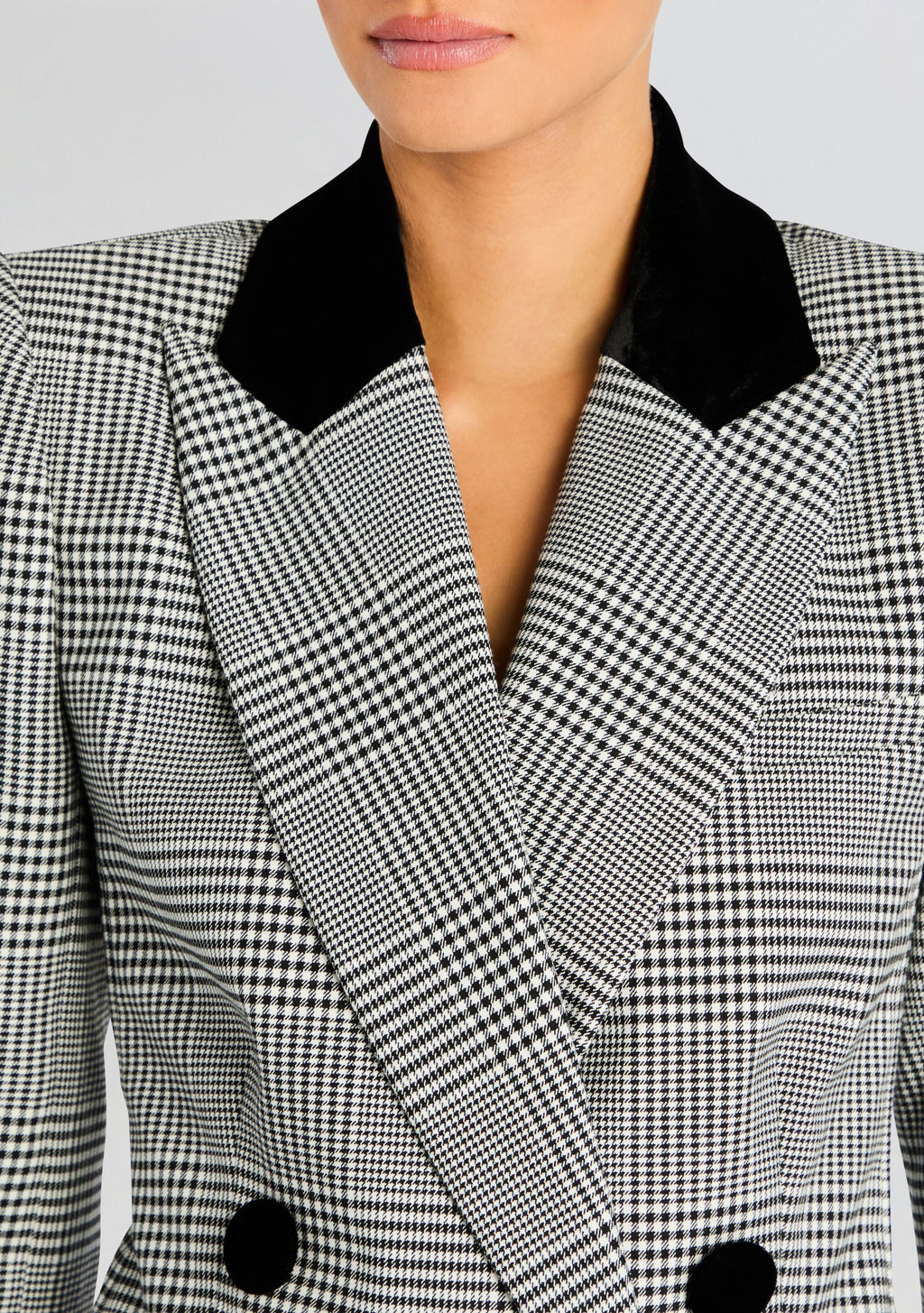 Lucina Blazer by retrofête in Black/White, product image 3