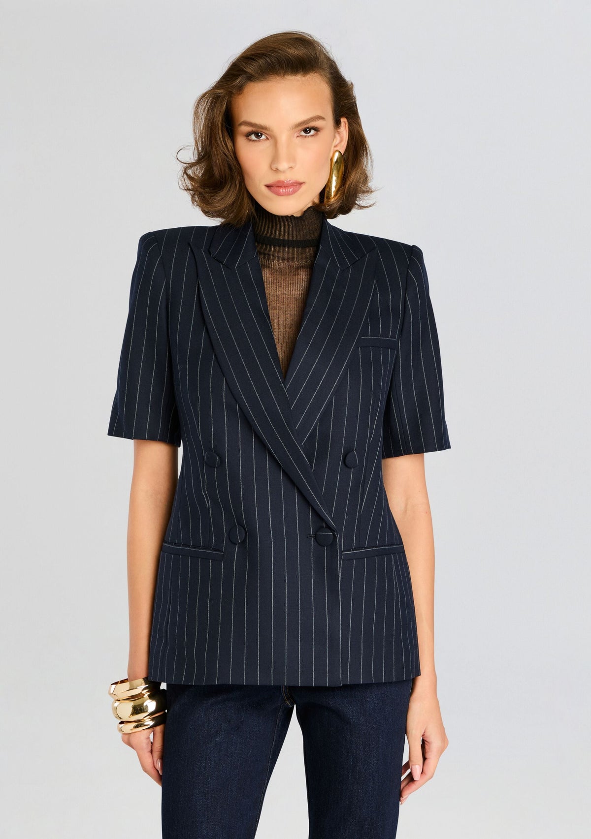 Claudia Blazer by retrofête in Ink, product image 1