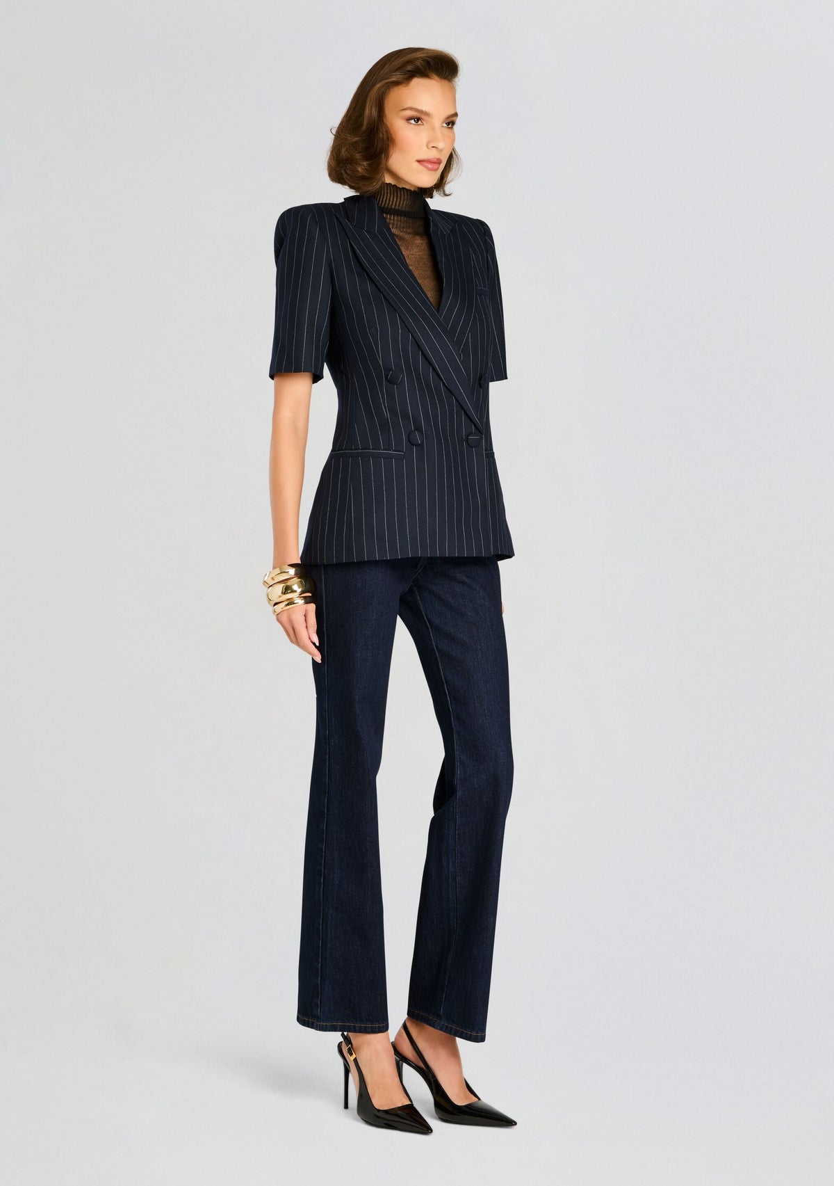 Claudia Blazer by retrofête in Ink, product image 4