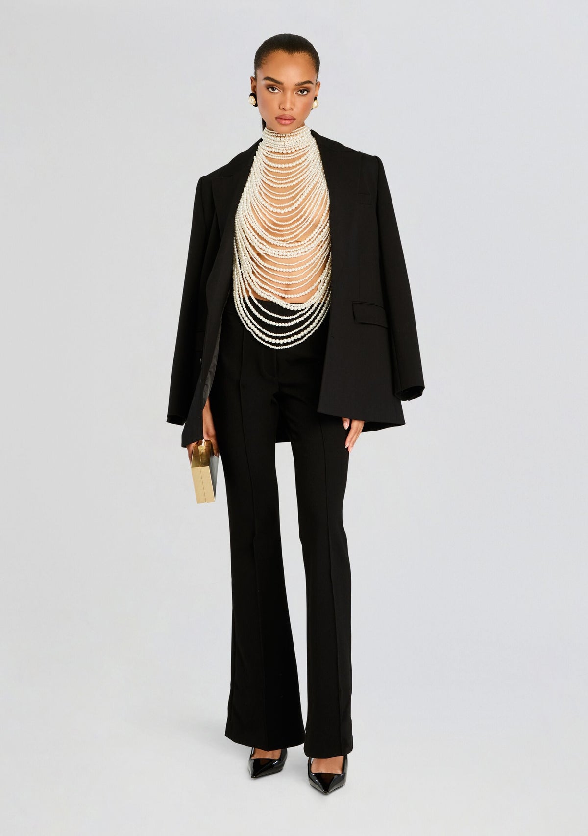 Elsie Pearl Top by retrofête in White, product image 6