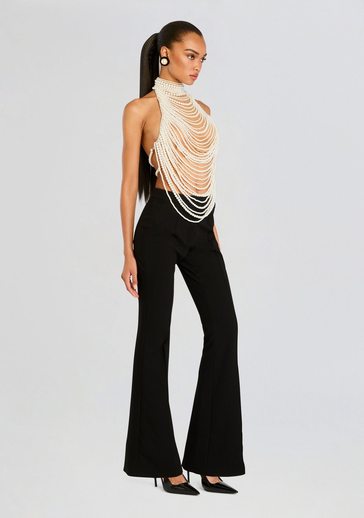Elsie Pearl Top by retrofête in White, product image 4