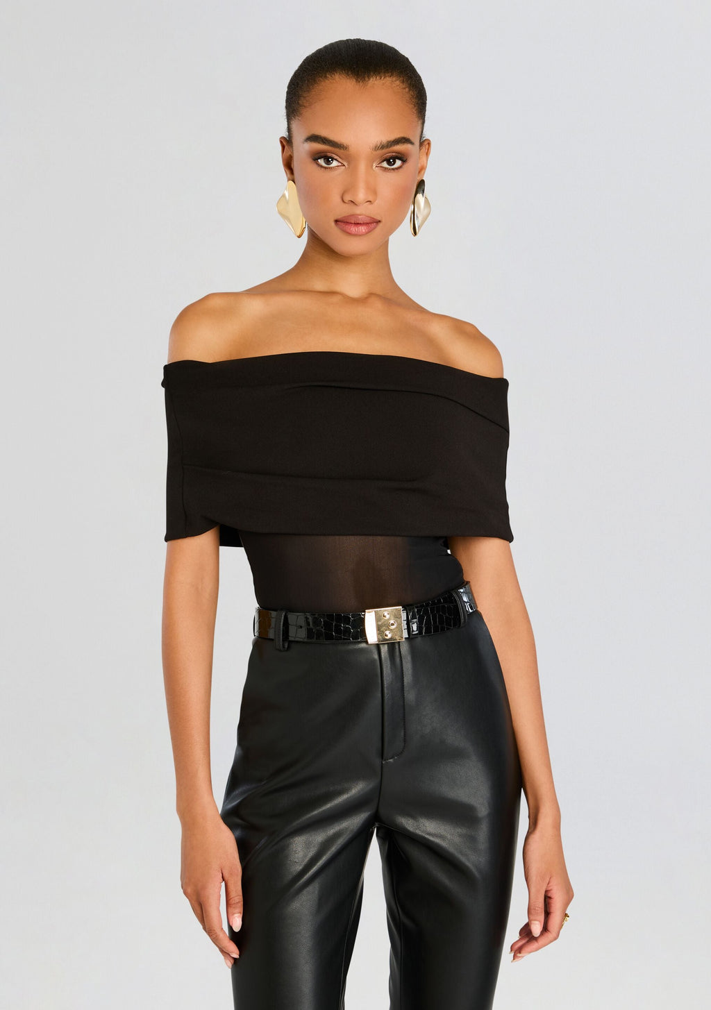Willa Bodysuit by SEROYA in Black, product image 1