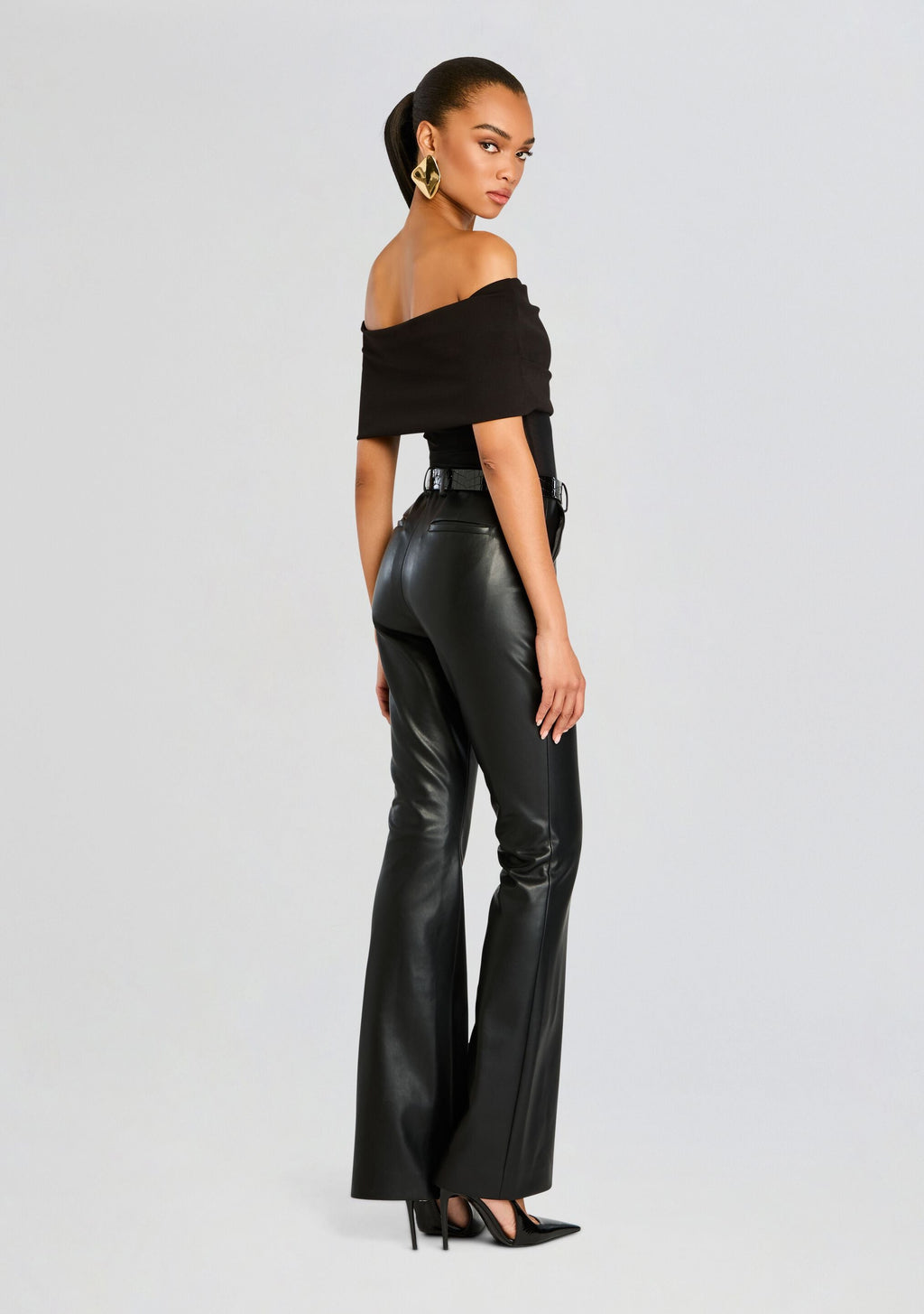Willa Bodysuit by SEROYA in Black, product image 4