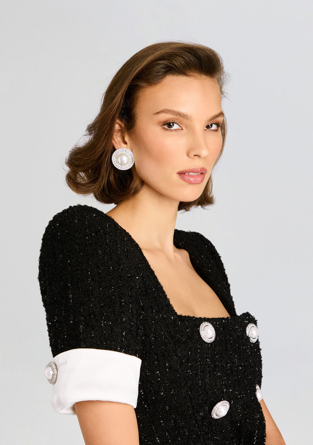 Ellie Earrings by retrofête in Silver, product image 2