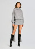 Isabeau Sweater Dress by retrofête in Cloud, product image 1