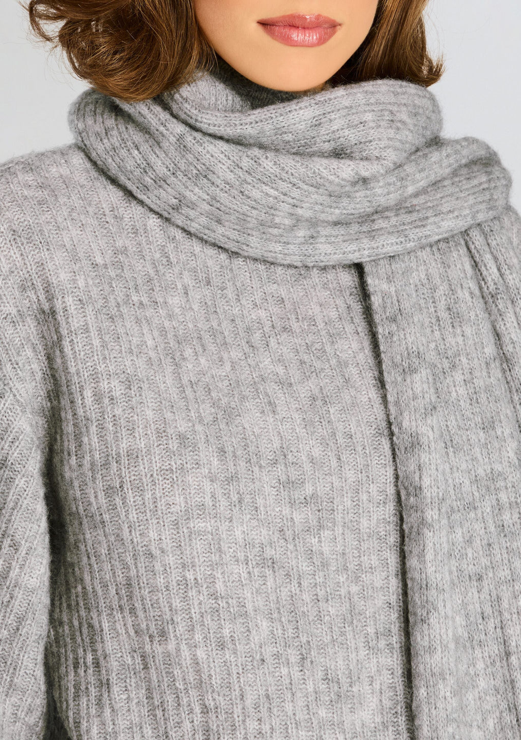 Isabeau Sweater Dress by retrofête in Cloud, product image 2