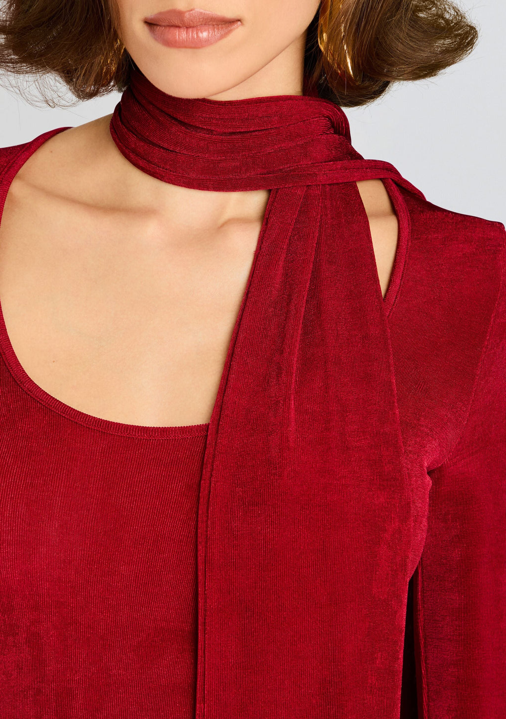 Rashelle Maxi Dress by SEROYA in Ruby Red, product image 2