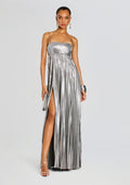 Zinnia Dress by retrofête in Aluminium, product image 1