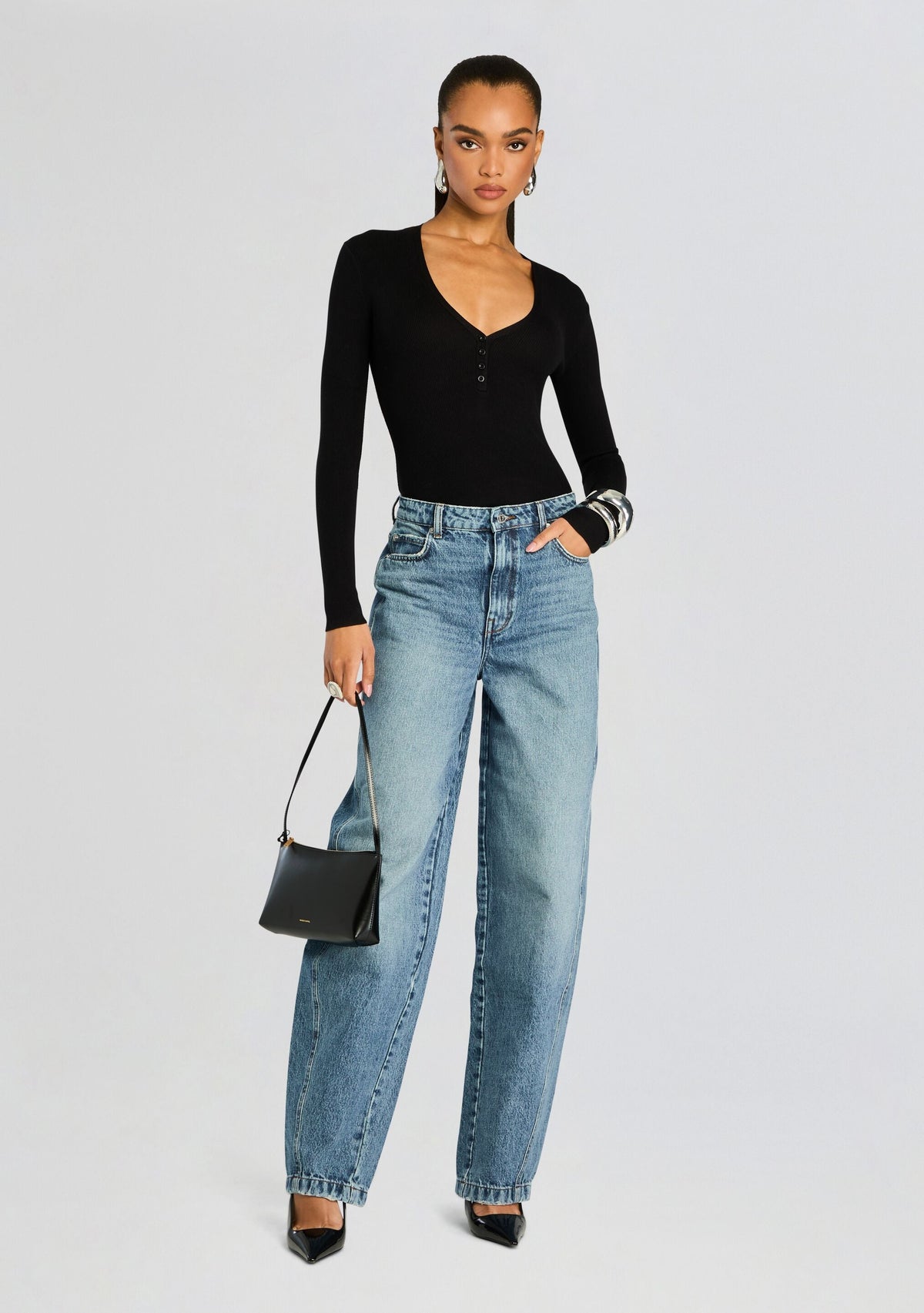 Briar High Rise Jean by SEROYA in Horizon, product image 5