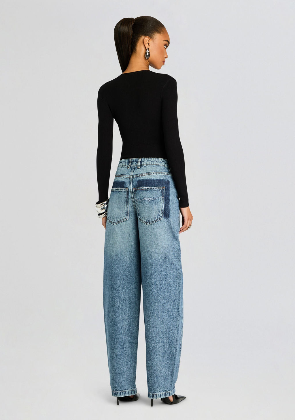Briar High Rise Jean by SEROYA in Horizon, product image 4