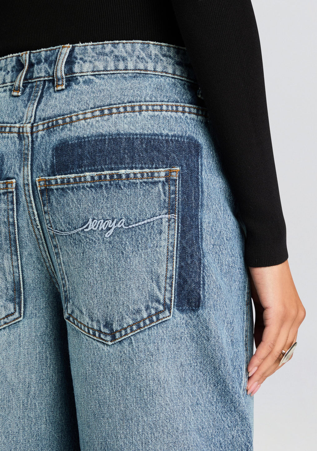 Briar High Rise Jean by SEROYA in Horizon, product image 2