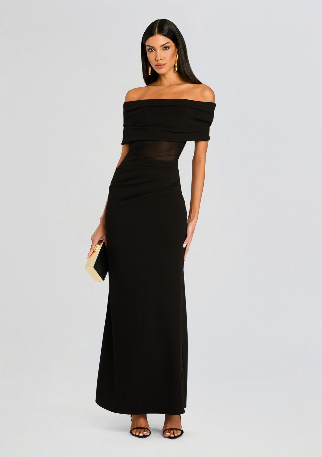 Isabel Gown by SEROYA in Black, product image 5