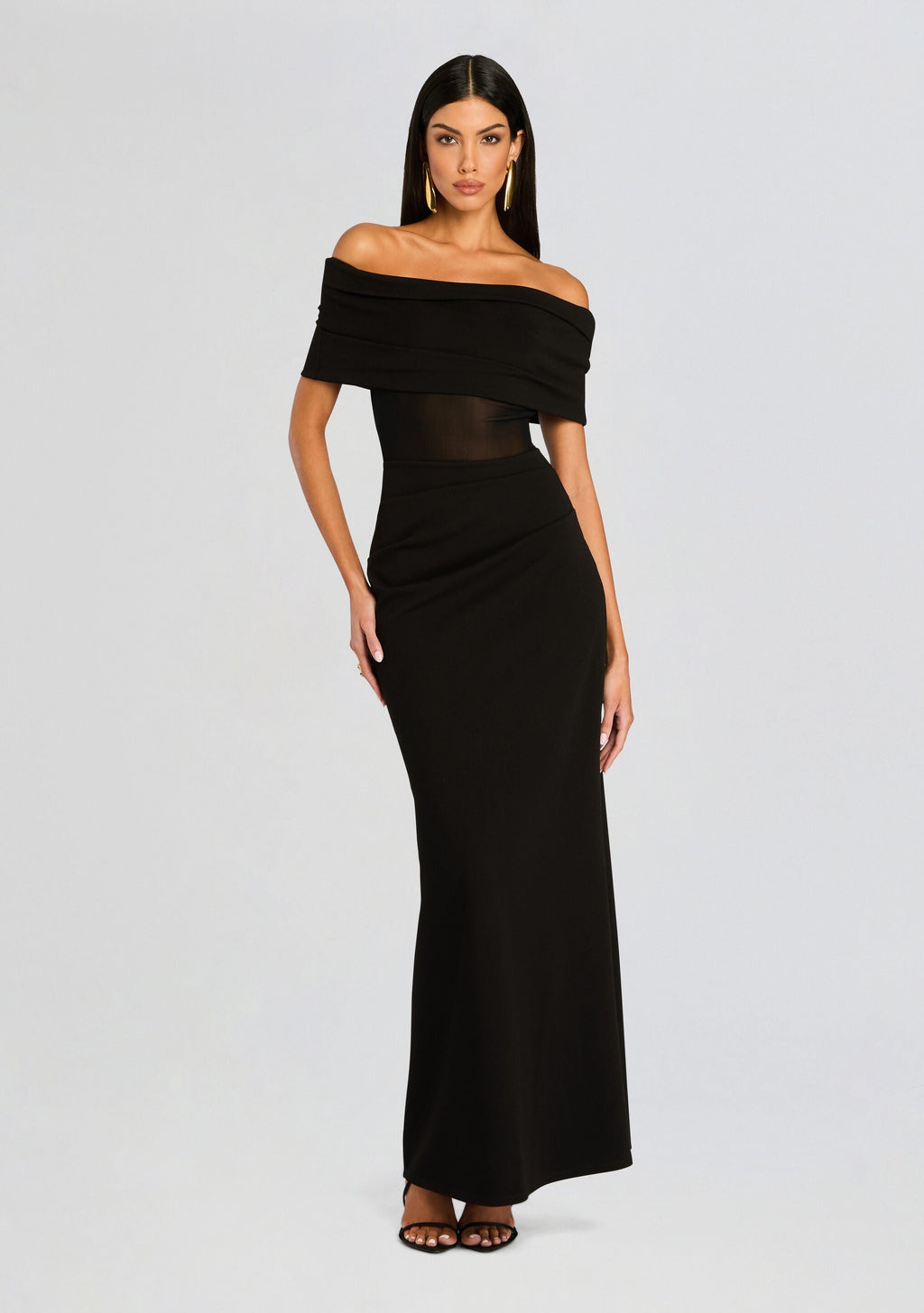 Isabel Gown by SEROYA in Black, product image 1