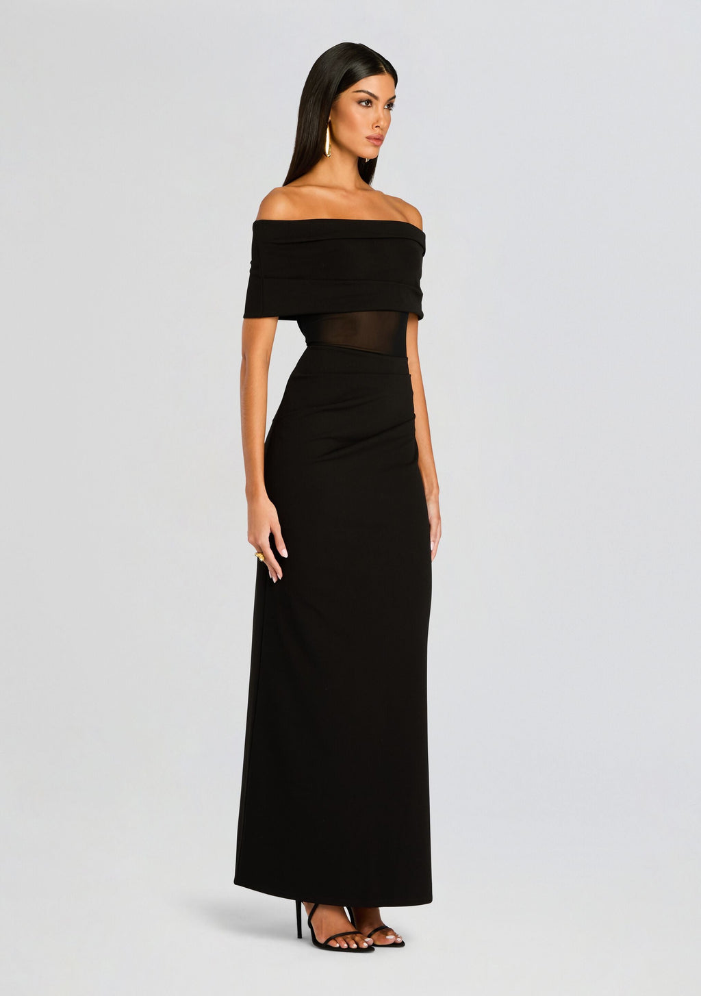 Isabel Gown by SEROYA in Black, product image 3