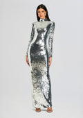 Lucia Sequin Dress by retrofête in Silver, product image 1