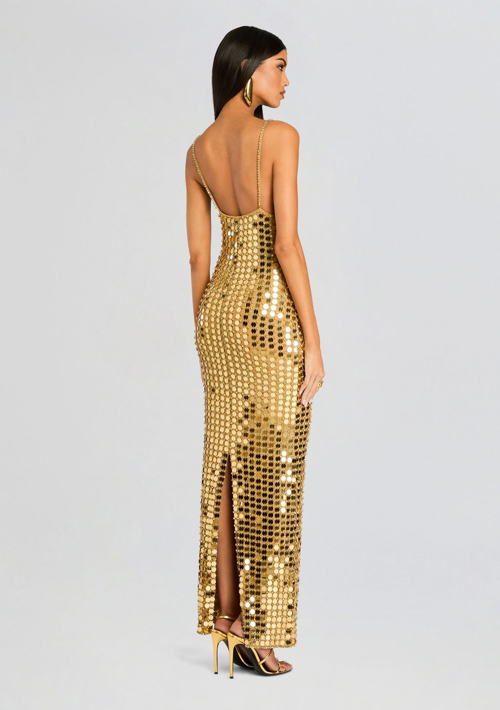 Perri Dress by retrofête in Gold, product image 4