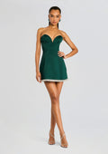 Quinny Dress by retrofête in Pine, product image 1