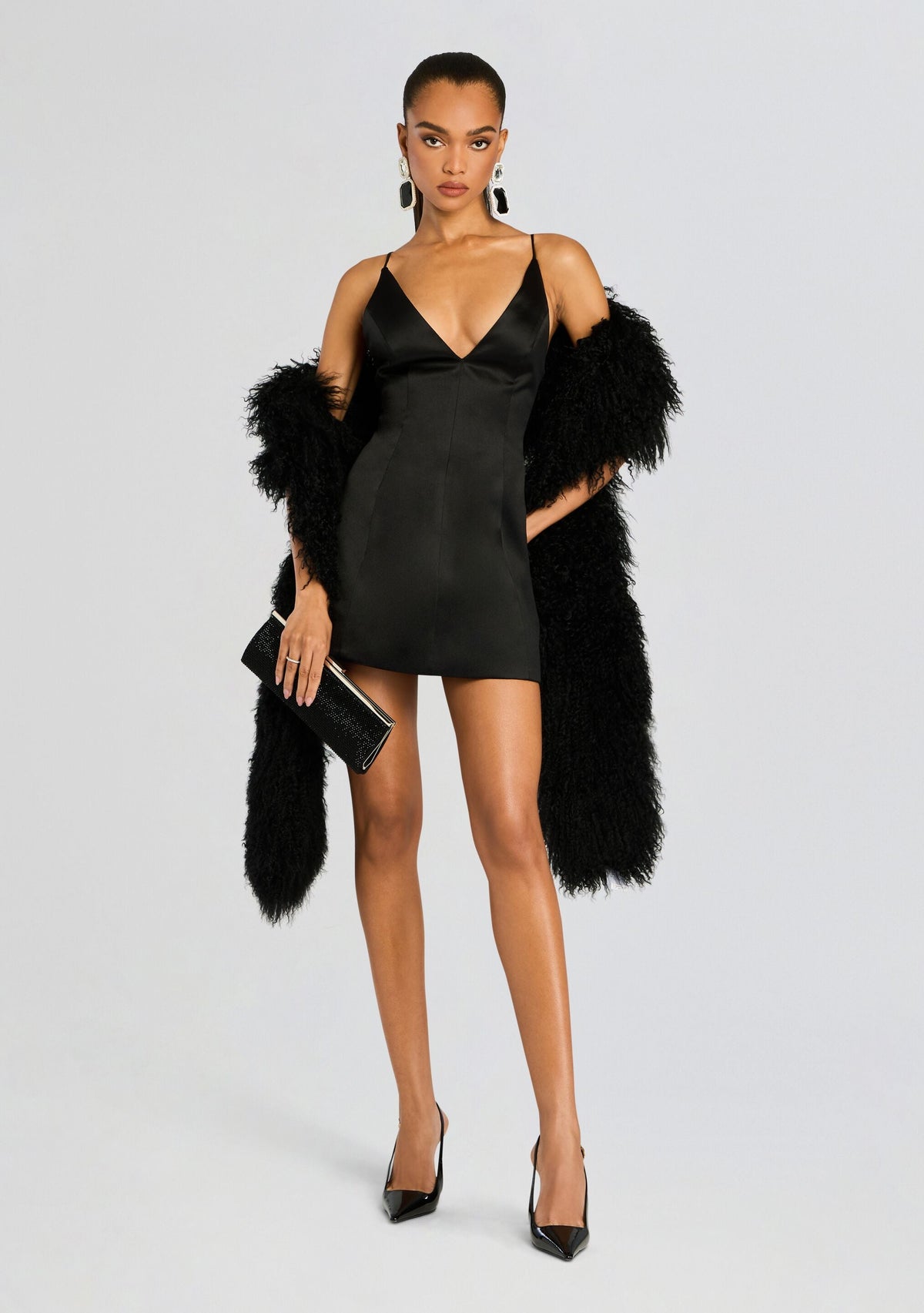 Giavanna Dress by retrofête in Black, product image 5