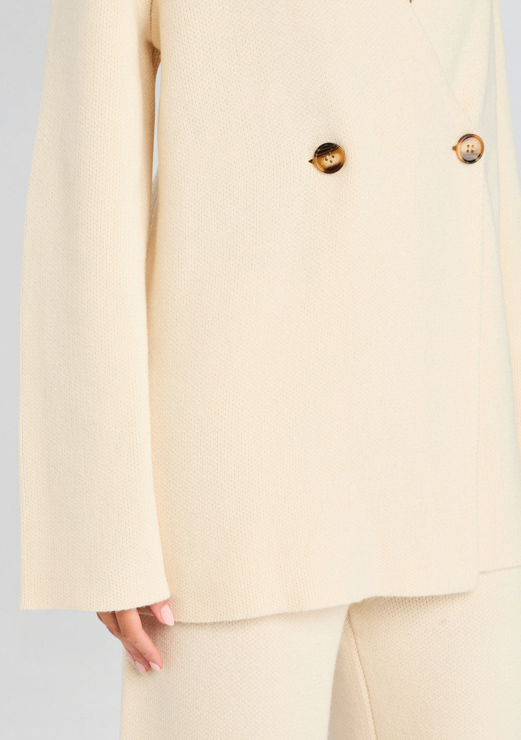 Tundra Sweater by SEROYA in Eggshell, product image 2