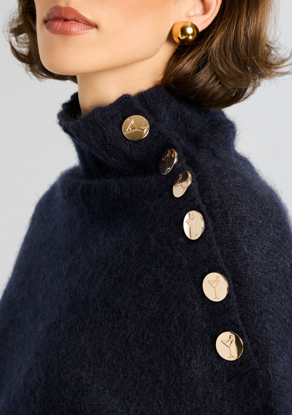 Amalia Sweater by retrofête in Ink/Navy, product image 3