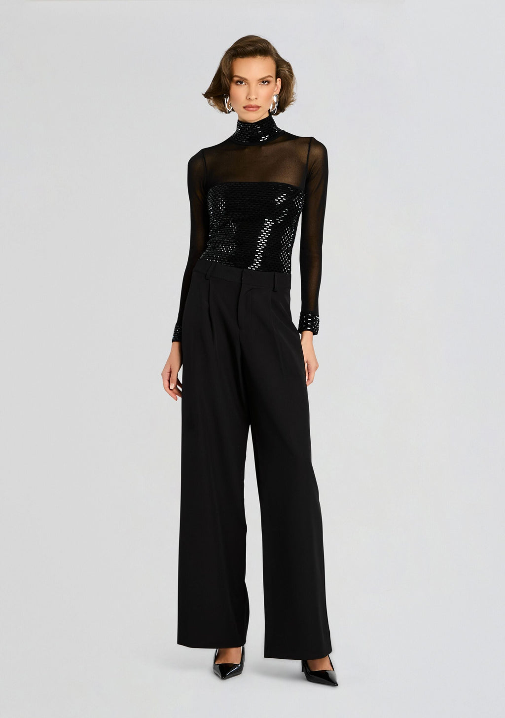 Clove Embellished Top by retrofête in Black, product image 5