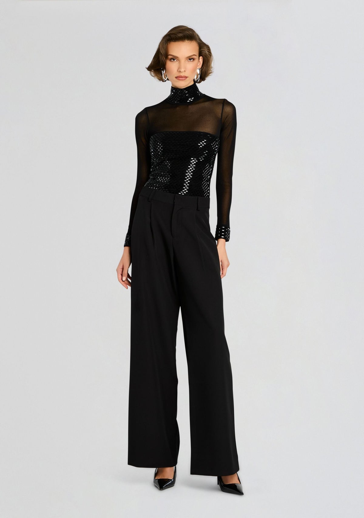 Clove Embellished Top by retrofête in Black, product image 5