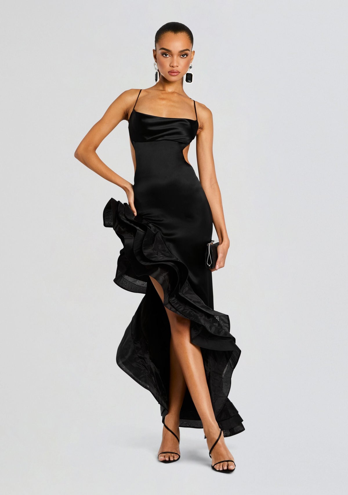 Kaitlin Dress by retrofête in Black, product image 1