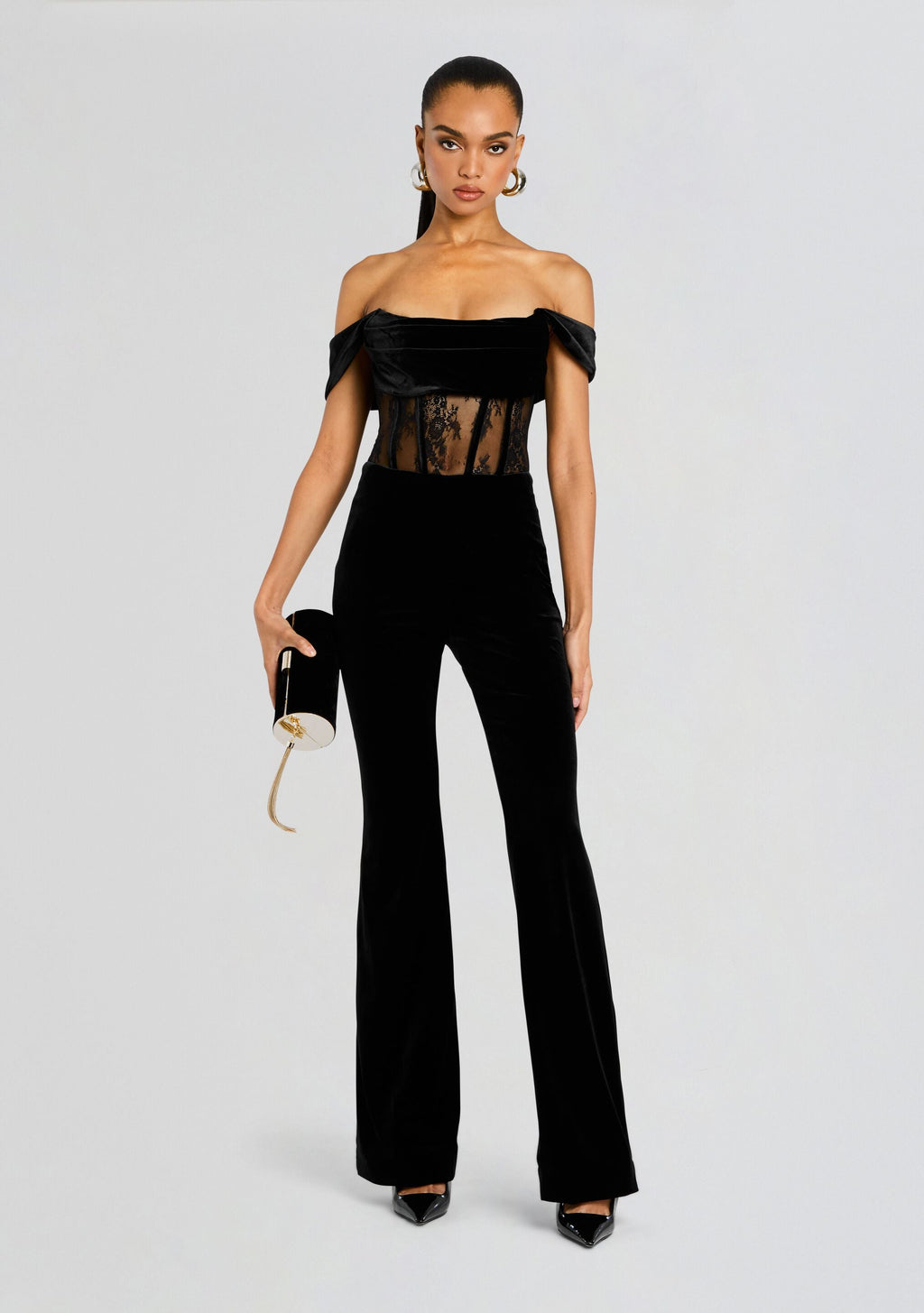 Leni Jumpsuit by retrofête in Black, product image 1