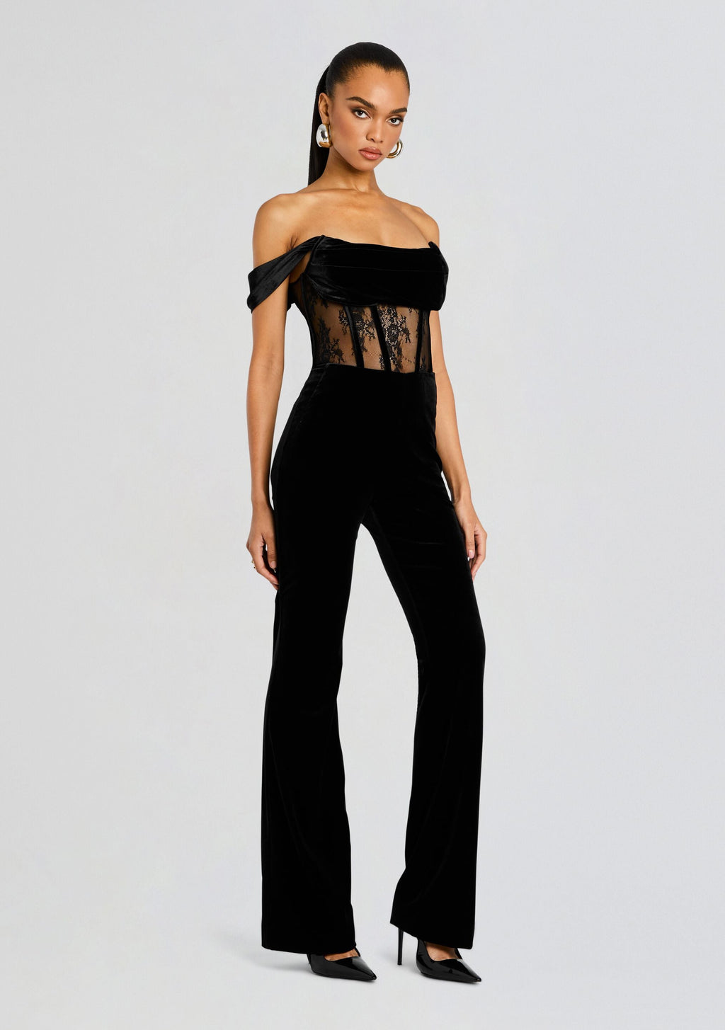 Leni Jumpsuit by retrofête in Black, product image 4