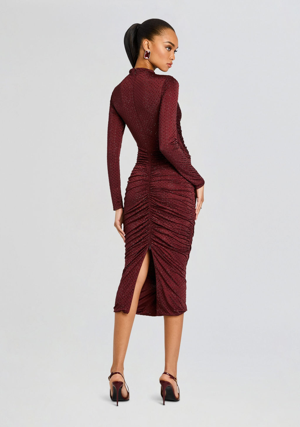 Mavy Dress by retrofête in Port, product image 5