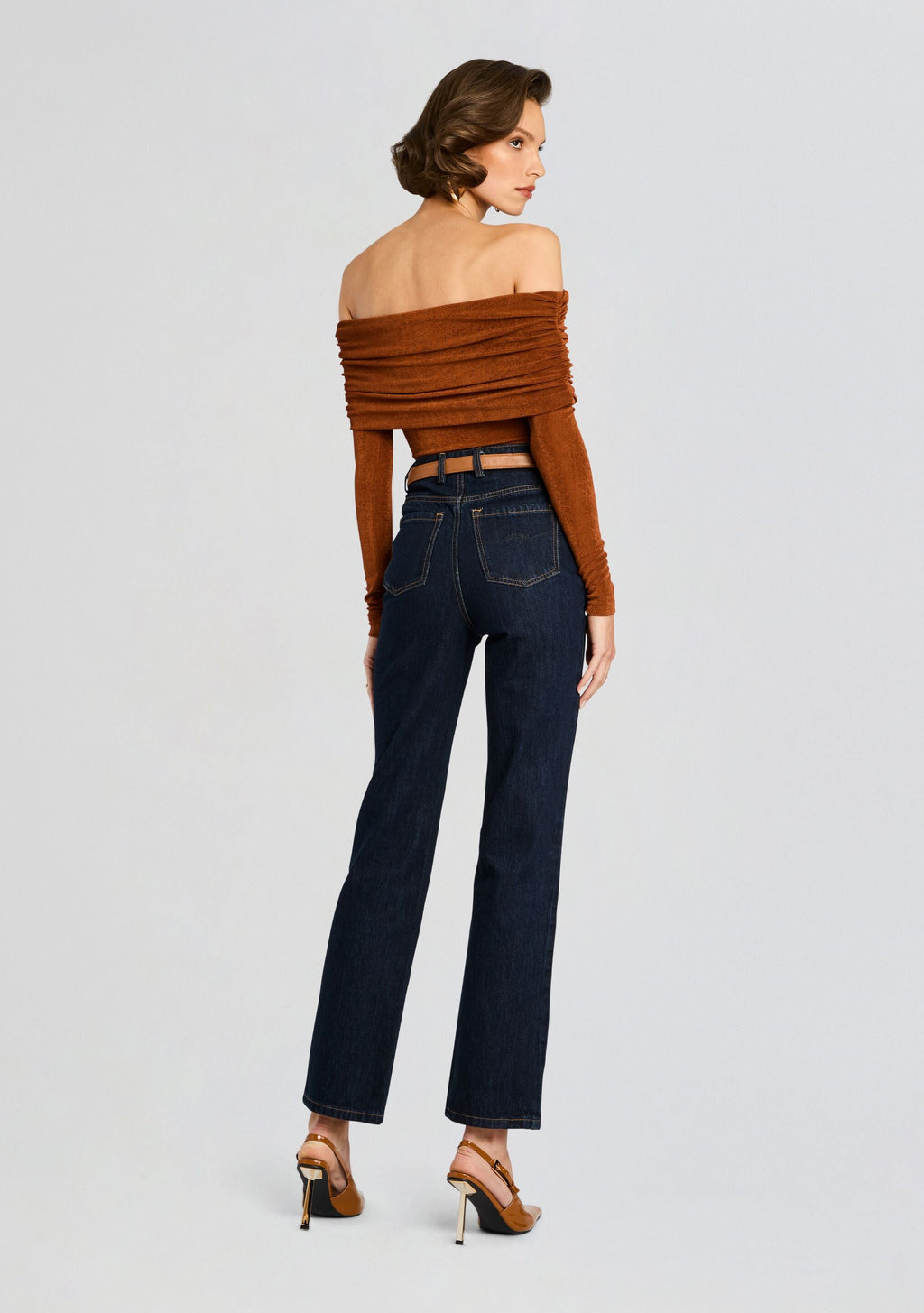 Nora Top by SEROYA in Toffee, product image 5