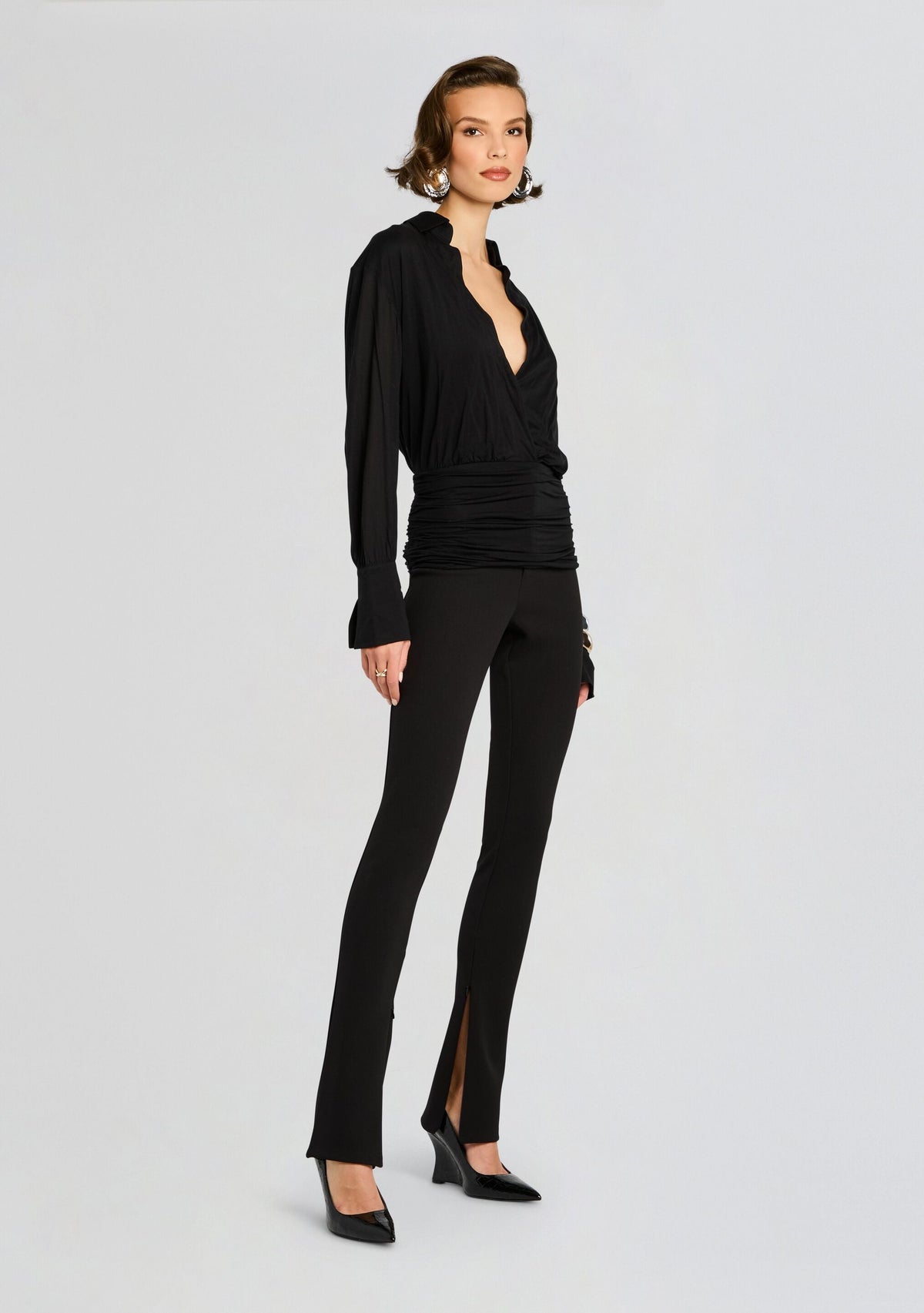 Aurora Top by SEROYA in Black, product image 3