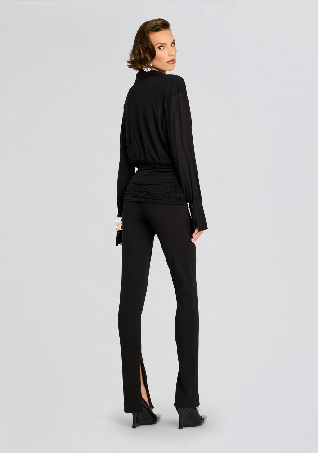 Aurora Top by SEROYA in Black, product image 4