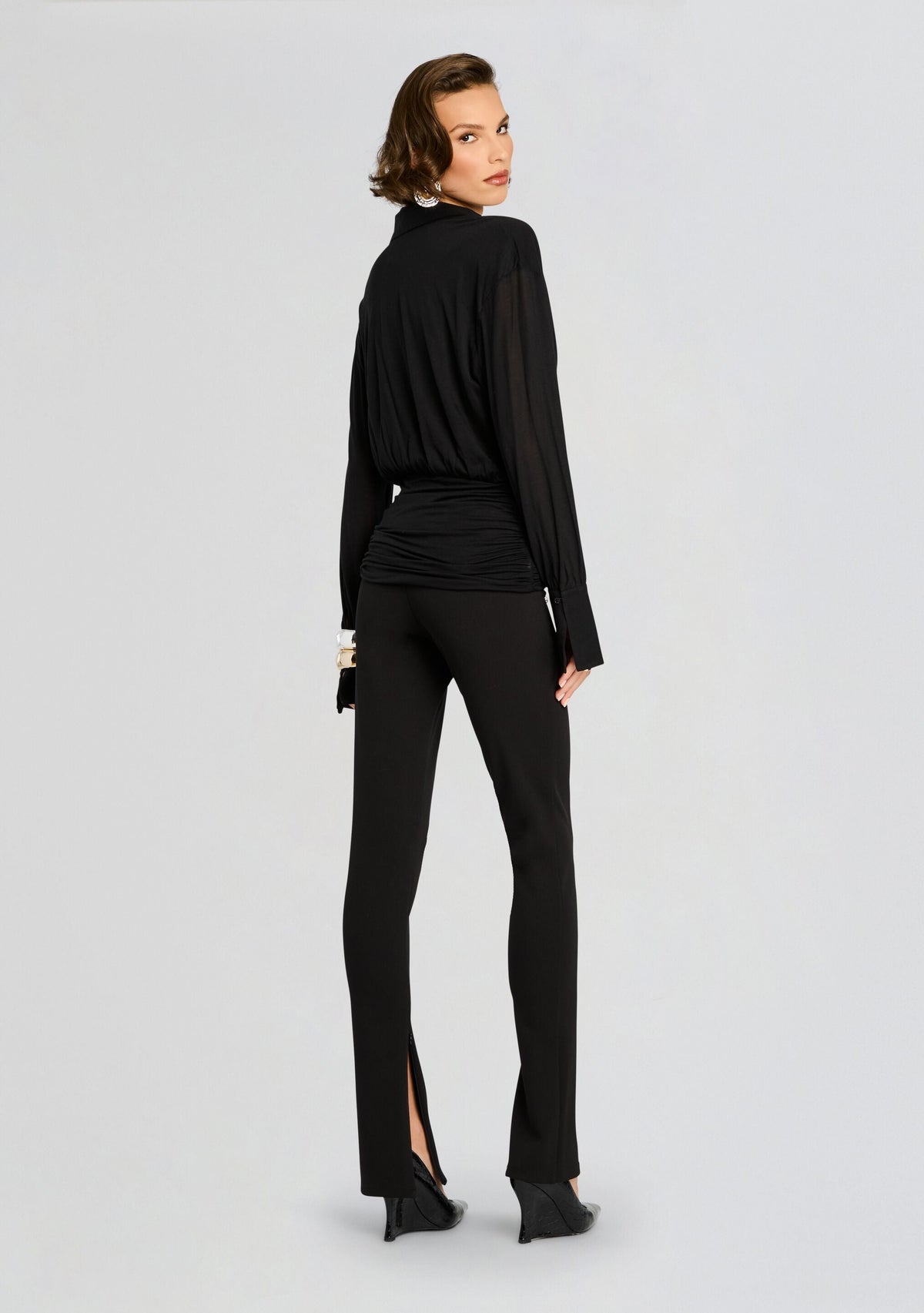 Aurora Top by SEROYA in Black, product image 4