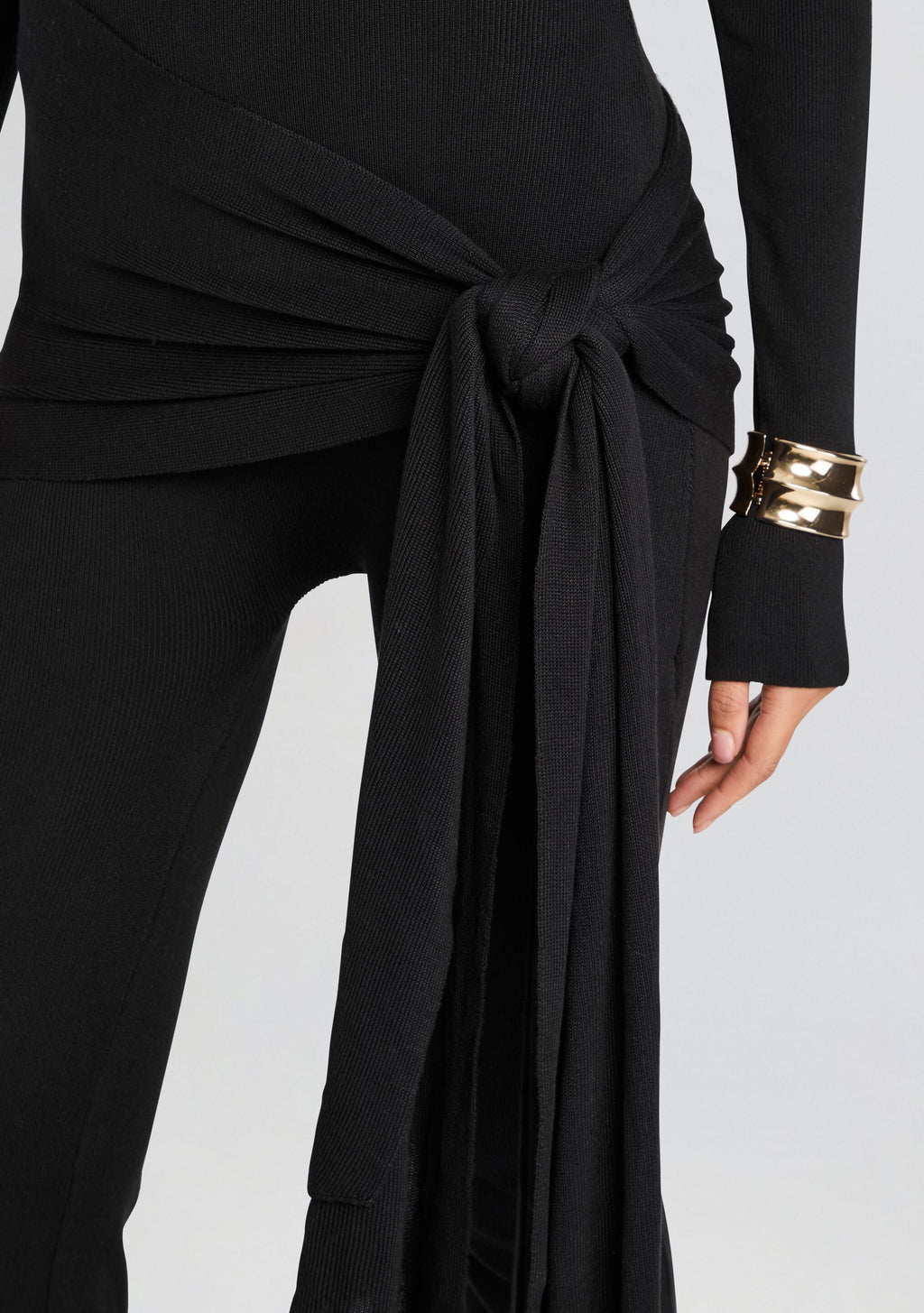 Celestia Jumpsuit by SEROYA in Black, product image 2