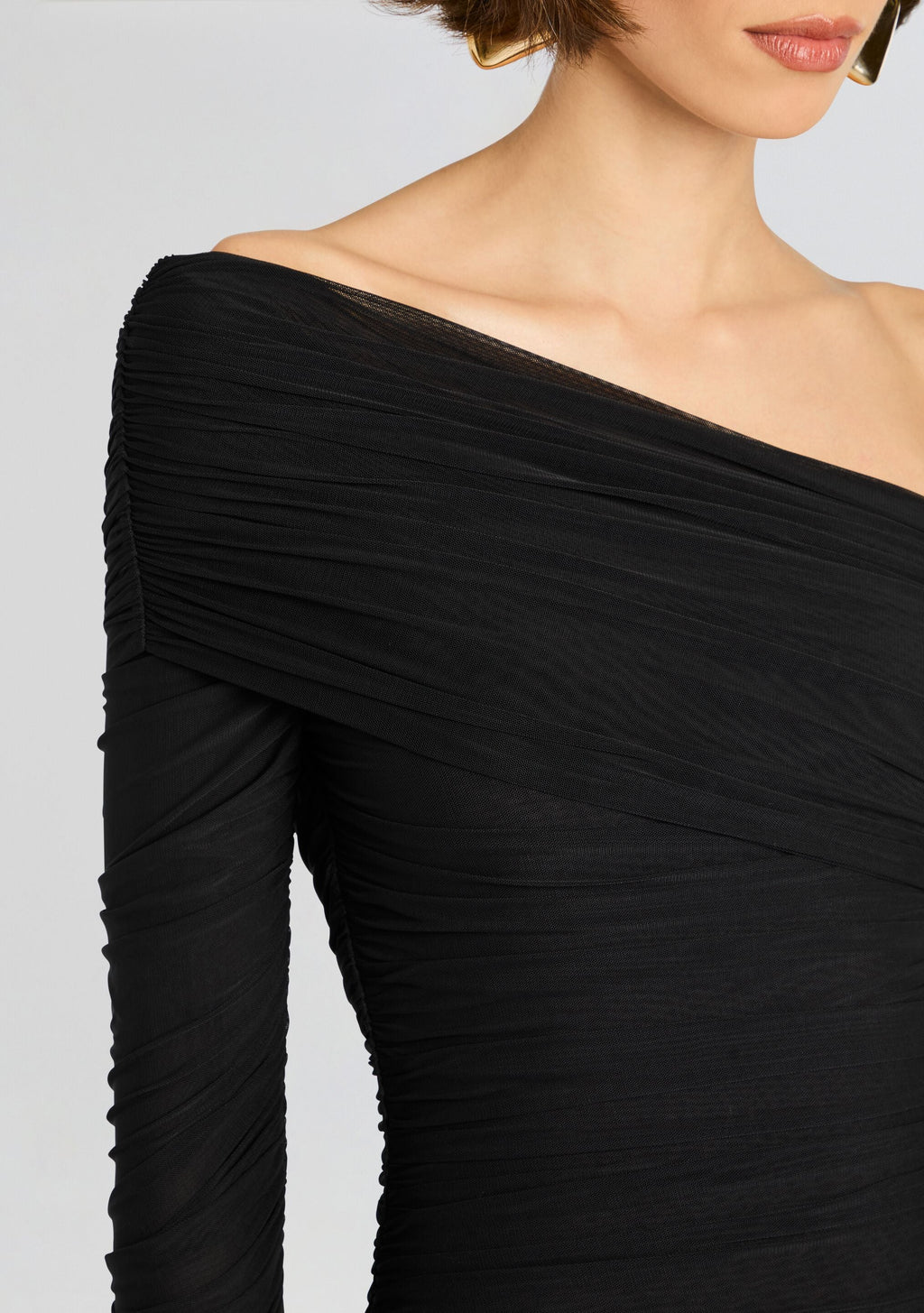 Luana Gown by SEROYA in Black, product image 2