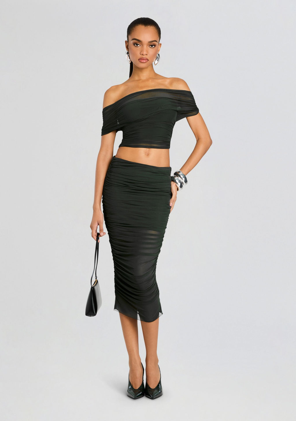 Marsh Top by SEROYA in Forest Green, product image 2