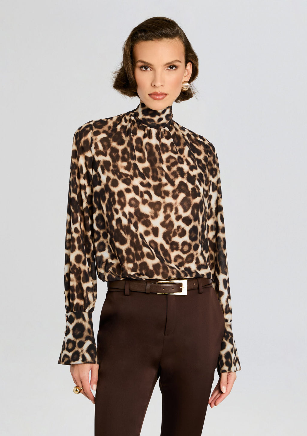 Mary Top by SEROYA in Spotted Bengal, product image 1