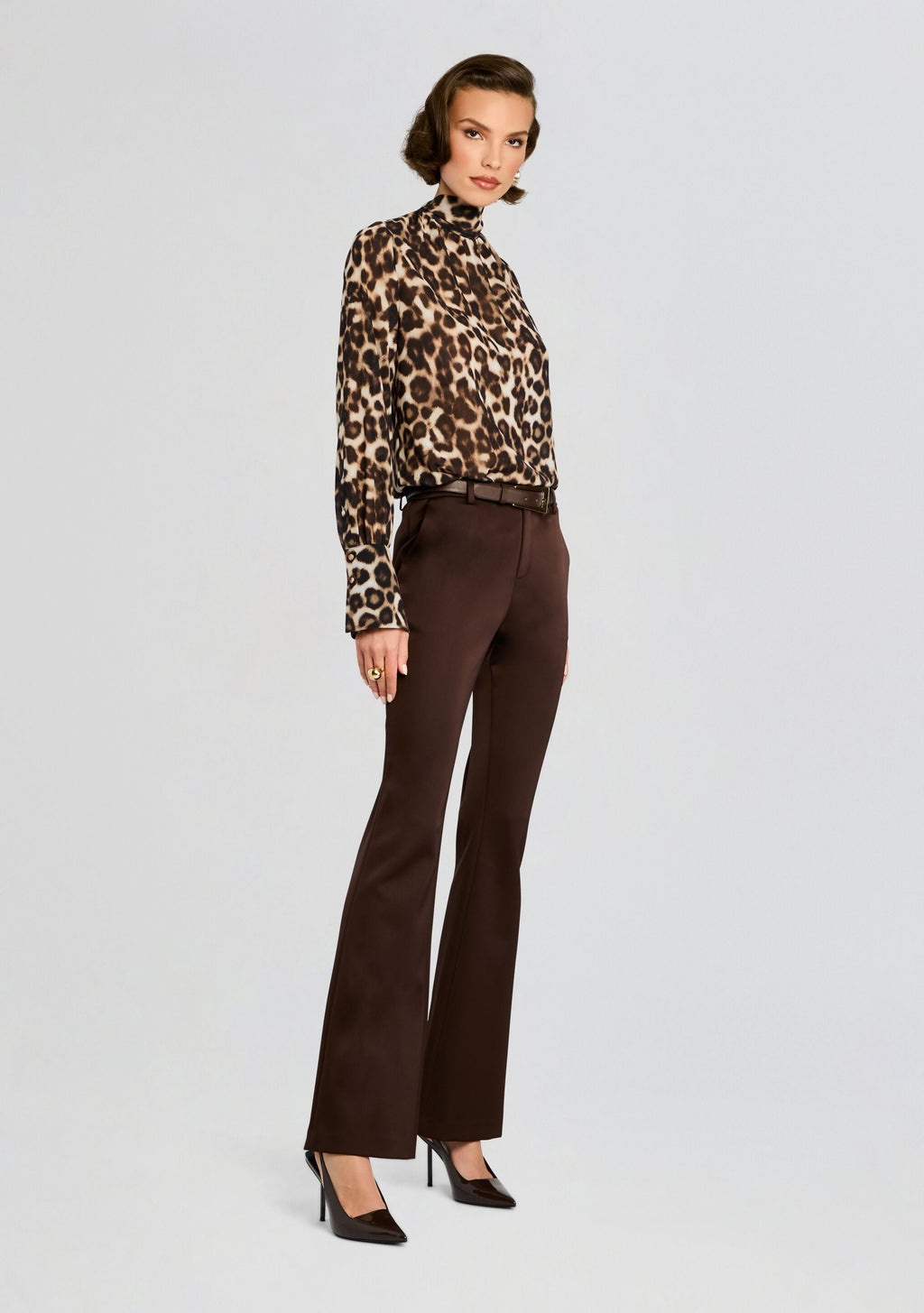 Mary Top by SEROYA in Spotted Bengal, product image 3