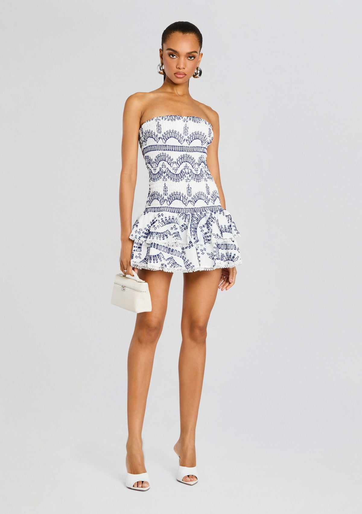 Megan Short Dress by Charo Ruiz in Blue Klein, product image 1
