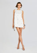 Tylee Embellished Dress by retrofête in White, product image 1
