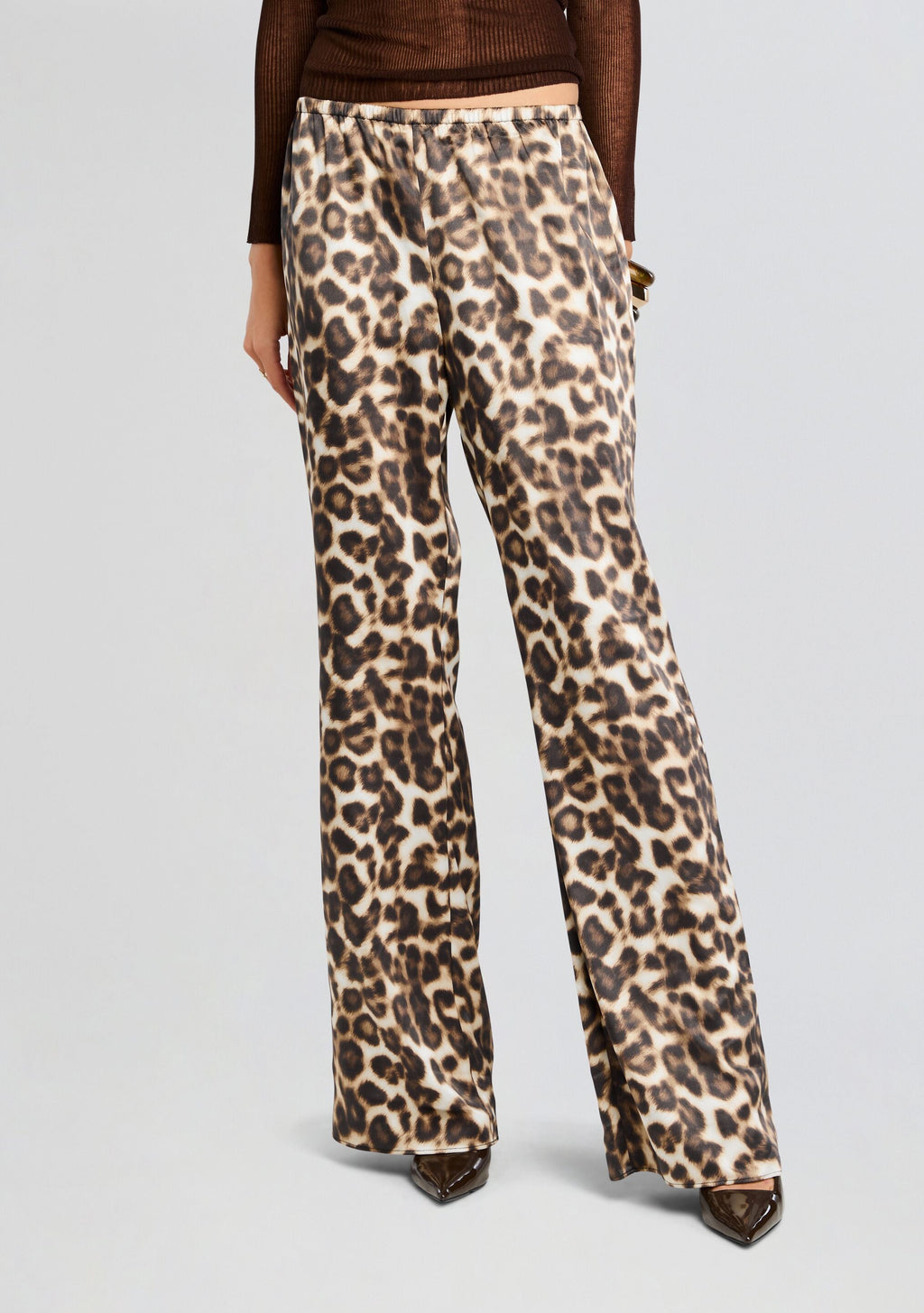 Viva Satin Pant by SEROYA in Spotted Bengal, product image 1