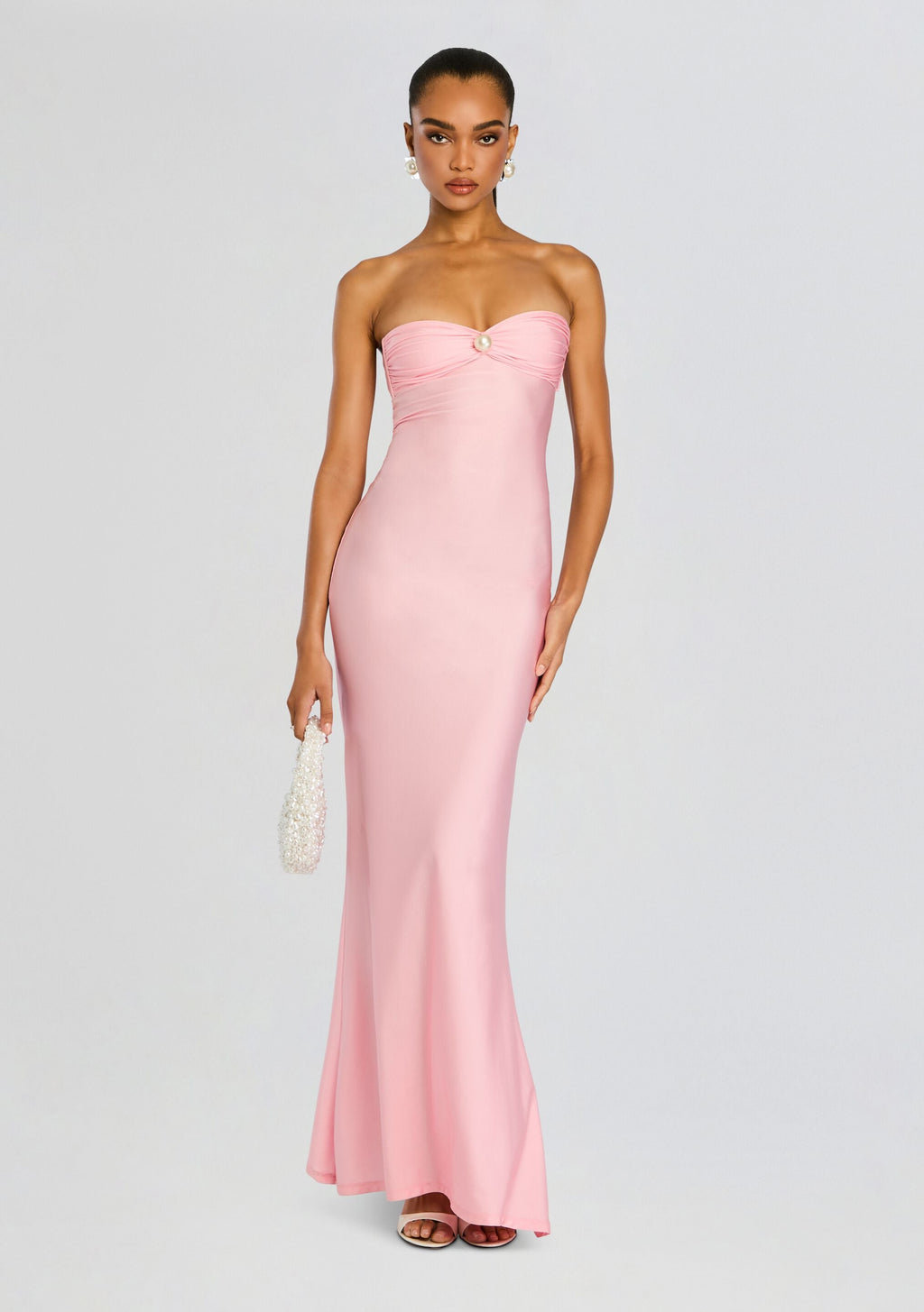 Bella Maxi Dress by Shani Shemer in Candy Pink, product image 1
